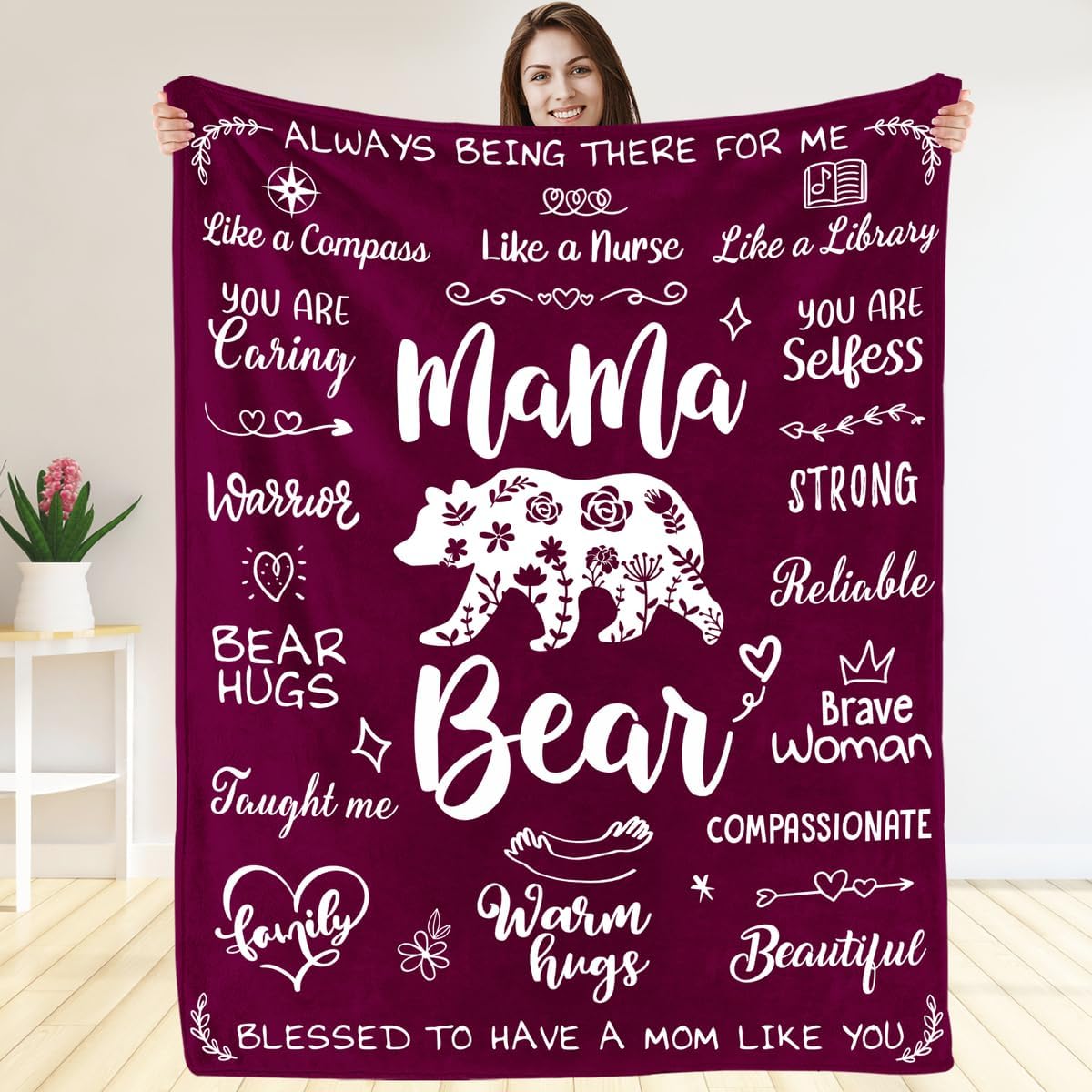 Warmstorey Gift for Mom Blanket