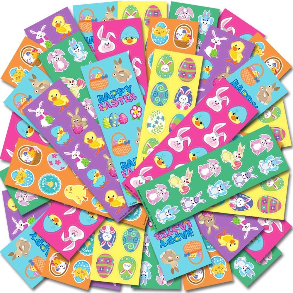 ArtCreativity Assorted Easter Stickers for Kids