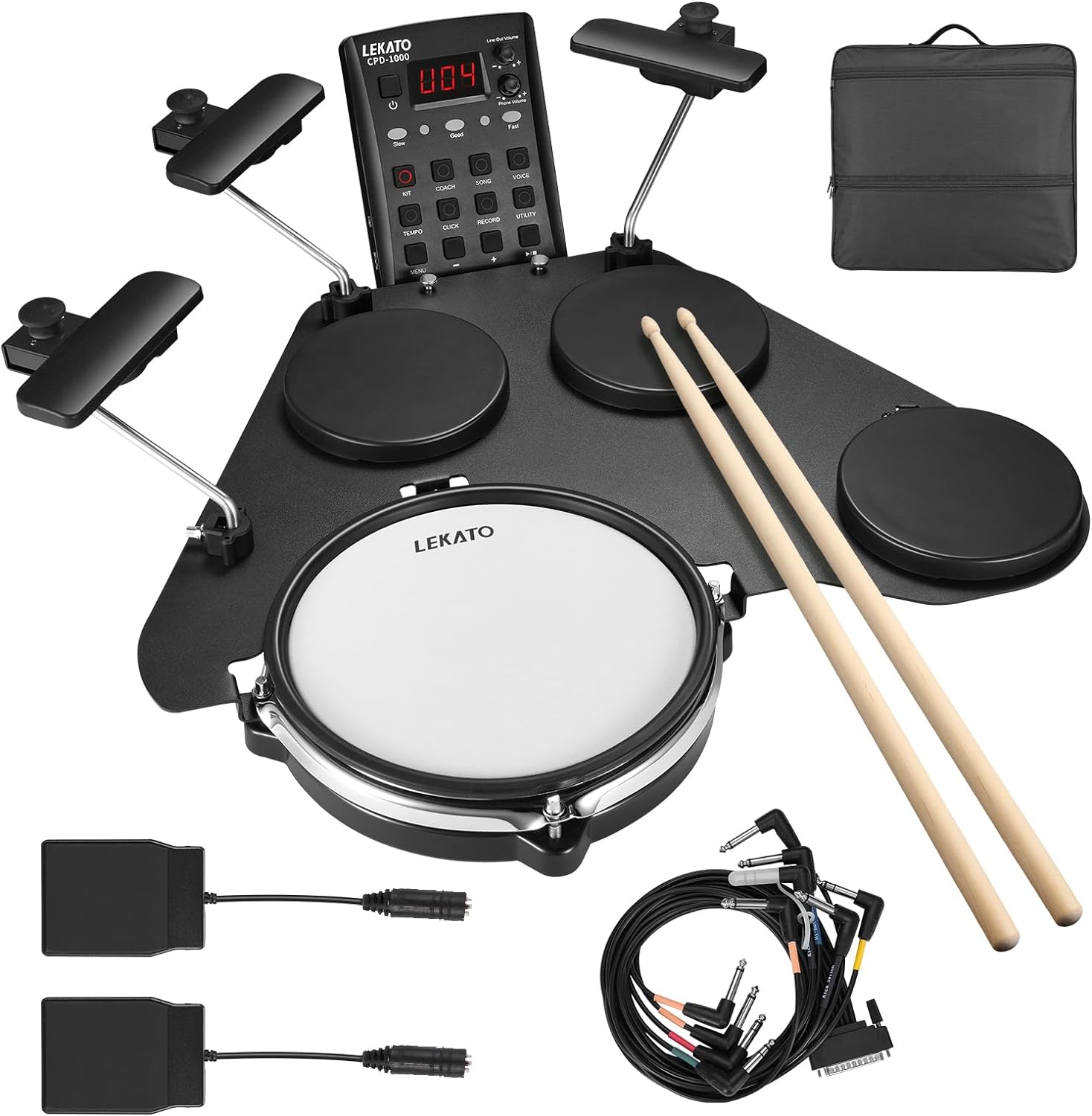LEKATO Electronic Drum Set